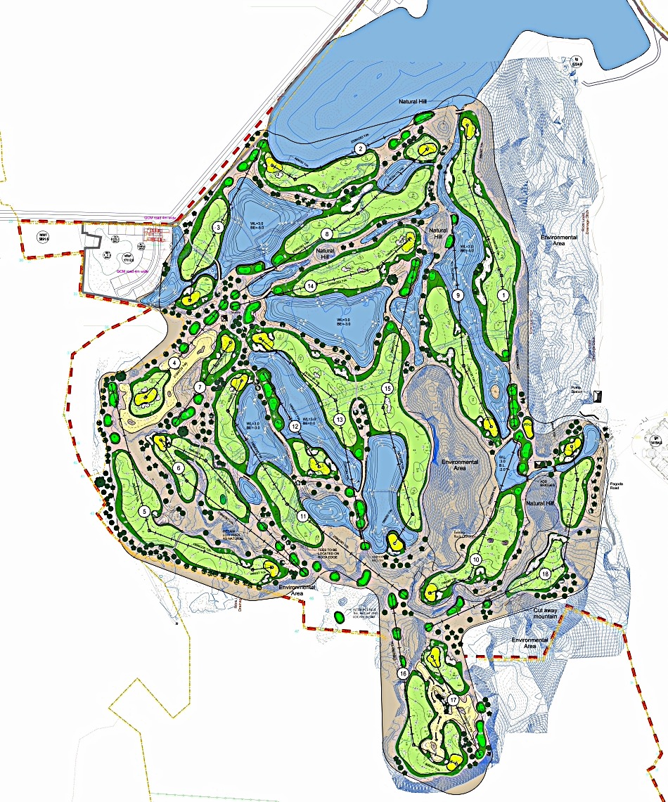 “The course had to be carefully routed as we weren't allowed to carry out any rock blasting,” said lead designer Sean Quinn (Image: Nicklaus Design)
