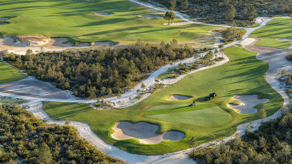 At the request of Sergio Garcia, Torre’s greens are smaller than those on the Dunas (Photo: James Hogg)