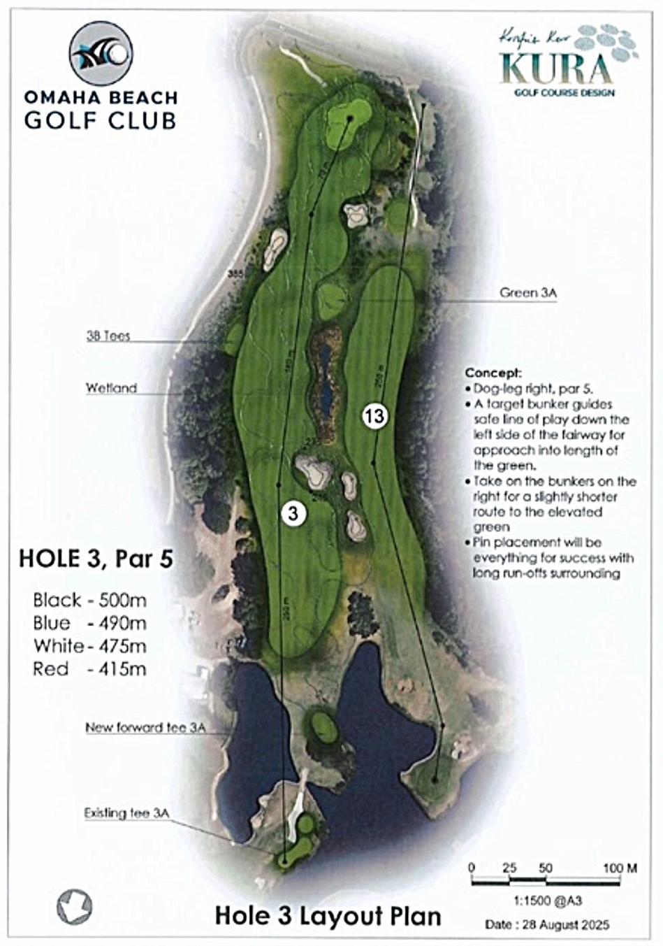 The remodelling work on the third will be the final hole adjustment needed to complete Kerr’s masterplan (Image: Kristine Kerr)