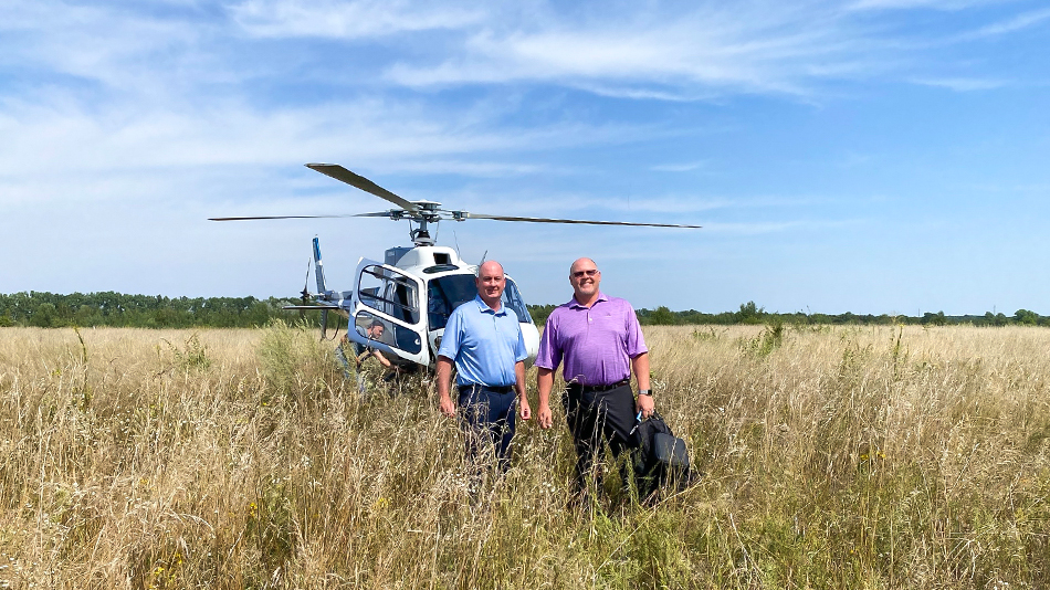 Kevin Ramsey and David Dale of Golfplan say they work together on nearly all of their designs (Photo: Golfplan)