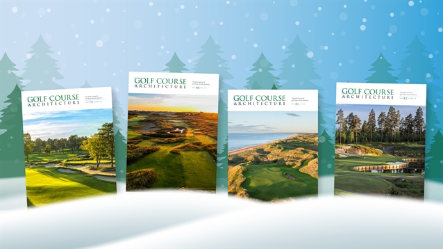 Happy holidays to all Golf Course Architecture readers!