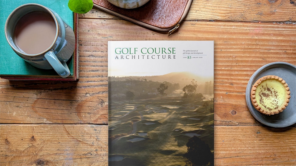The January 2026 issue of Golf Course Architecture is out now!