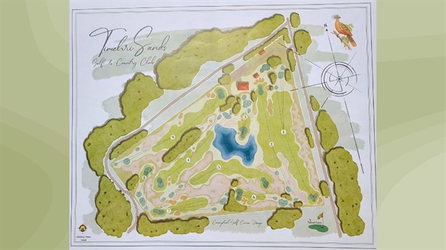 Nine holes take shape at Timehri Sands in Guyana